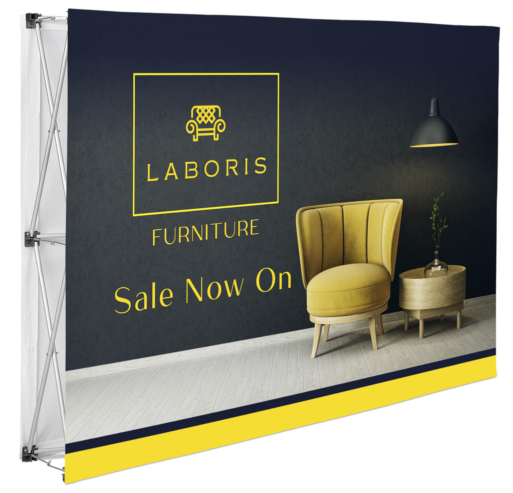 Legend Double-Sided Straight Banner Wall 1.52m x 2.25m