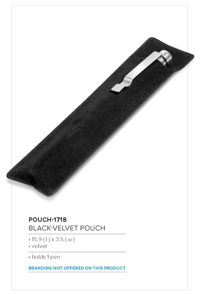 Black-Velvet Pouch (Excludes Pen)
