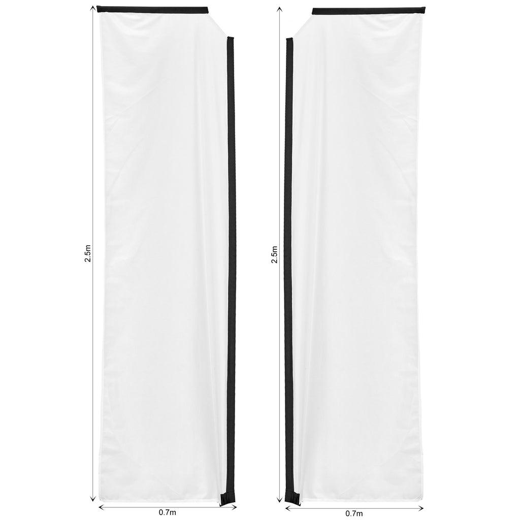 Legend 3m Sublimated Telescopic Double-Sided Flying Banner Skin (Excludes Hardware)