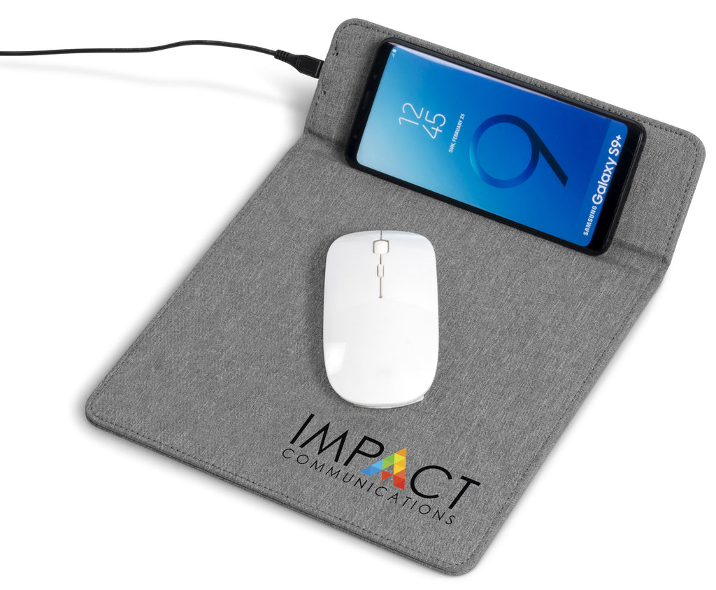 Redox  Mouse Pad with Wireless Charger - Media Alliance CT
